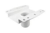 Väggfäste, AV-Möbel - Peerless AV Peerless Modular Series MOD-CPF-W mounting component - for flat panel / projector - white powder coat - Max 170 kg - recommended for - MOD-CPF-W