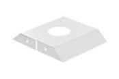 Väggfäste, AV-Möbel - Peerless AV Peerless MOD-ACF-W mounting component - for flat panel / projector - white powder coat - Max - recommended for - MOD-ACF2
