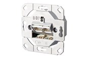 Nätverks tillbehör - METZ CONNECT E-DAT flush mount outlet - 130C381200-I