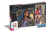 Pusselspel - Clementoni Pussel Square Disney's Wish, 3x48 bitar - 25310