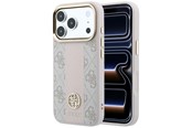 Mobile - Covers & Cases - GUESS 4G with Stripe Round and Classic Logos MagSafe Case for iPhone 17 Pro Max / 18 Pro Max - Pink - 3666339652630