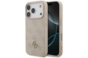 Mobile - Covers & Cases - GUESS 4G Small Classic Logo MagSafe Case for iPhone 18 Pro / 17 Pro - Pink - 3666339652463