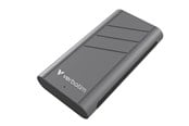 SSD - Verbatim TurboMetal SSD - 4TB - Grå - Extern - USB4 - 32023