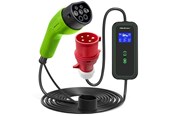 Mobile - Adapters & Chargers - Qoltec Mobil EV-laddstation 52475 - Type 2 - 11 kW - 5 m - 52475