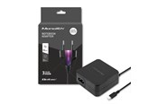 Laddare - Qoltec USB-C nätadapter 51027 - 65 W - USB Power Delivery - Svart - 51027