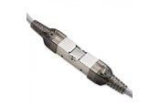 Nätverkskort (adaptrar osv.) - Qoltec RJ45 keystone-jack 54540 - Cat6 STP - Silver - 54540