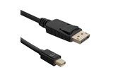 Displaykabel - Qoltec DisplayPort 1.1-kabel - Mini DisplayPort till DisplayPort - 1.8 m - 50434