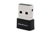 Nätverkskort (adaptrar osv.) - Qoltec 50664 USB 2.0 Wi-Fi 5 nätverksadapter - 650 Mbps - Svart - 50664