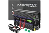 Systemtillbehör - Qoltec Monolith 51925 strömomvandlare - 12 V DC till 230 V AC - 600 W - USB - 51925