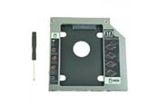 Systemtillbehör - Qoltec Lagringsfacksadapter 5.25" Slim Line till 2.5" SATA - 9.5 mm Svart - 51868