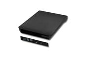 Systemtillbehör - Qoltec Kabinett för optisk enhet 51867 - SATA - USB 3.0 - 12.7mm - Black - 51867