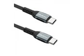 USB-kabel - Qoltec 52358 USB-C till USB-C-kabel - 1.5 m - USB 2.0 - 100 W - Svart - 52358