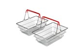 Rollek - Bigjigs Metal Shopping Baskets - 2 pcs. - BJ669