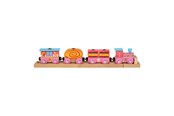 Träleksaker - Bigjigs Wooden Candy Train - 10 pieces - BJT471