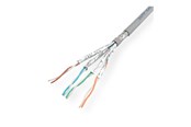 Nätverkskabel - Roline VALUE bulk cable - 100 m - grey - Grå - 21.99.0886