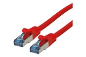 Nätverkskabel - Roline patch cable - 20 m - red - Röd - 21.15.2819