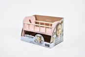 Babyleksaker - Moover Rosa vagga för dockor - 883368