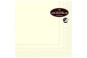 Kökstillbehör - Asp-Holmblad Servetter ”CREME” - 91010