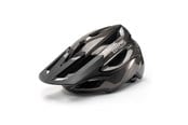 Cykeltillbehör - Rockbros LK-99 Mountain Bike Helmet with Adjustable Visor and Magnetic Closure 58-62 cm - Titanium - 100052003