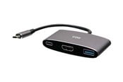 Dockning - C2G USB C Docking Station with 4K HDMI USB and USB C - Power Delivery up to 100W - docking station - USB-C / Thunderbolt 3 - HDMI - C2G54460