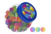 Små presenter till barn - WHL 32 mm studsboll, tvåfärgad, 1 st. – assorterad - 65291