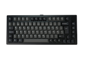 Tangentbord - Akkogear Monsgeek M1 V5 Black & Silver Akko Rosewood - Gaming Keyboard - Utan numpad - Nordisk - Svart - 103-M10AC-010