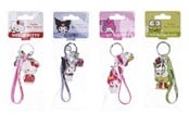 Små presenter till barn - WHL HELLO KITTY 3D NYCKELRING 1 st - Assorted - 13519