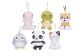 Små presenter till barn - WHL 5"/12.5CM KAWAII KUTIES VÄSKCLIPS 1 st - blandade - 49401
