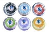 Små presenter till barn - WHL 65 mm lysande öga 1 st - Blandade - 65232