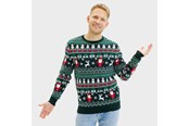 Jultröjor - Jule-Sweaters - The fine Christmas sweater - 2XL - 5740009939868