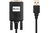 Nätverkskort (adaptrar osv.) - Sandberg USB till Serial Link - 133-08
