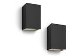Smarta Hem - Philips Hue Outdoor Resonate Vägglampa - Svart 2-Pack - 915005842901x2