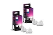 Smarta Hem - Philips Hue White & Color Ambiance – 4,2W – 400 Lumen – 4-pack - 8500995