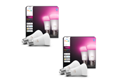 Smarta Hem - Philips Hue Color A60 Lampa – 1100 Lumen – 4-pack - 8501001