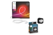 Smarta Hem - Philips Hue Neon Utomhus LED-remsa 10m + Utomhus rörelsesensor - 8501003