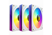 Chassi fläkt - DUTZO INF 120 PWM ARGB (3-pack) - Chassi fläkt - 120mm - Vit med RGB-ljus - 28 dBA - 8501027