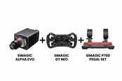 Spel Tillbehör - Simagic Alpha Evo Sport + GT NEO + P700 - Simracingpaket - 8501099
