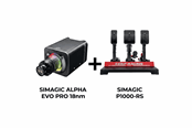 Spel Tillbehör - Simagic Alpha Evo Pro 18nm + P1000-RS - Simracingpaket - 8501100