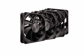 Chassi fläkt - DUTZO F120 Performance (5-pack) - Chassi fläkt - 120mm - Svart - 33 dBA - 8501110