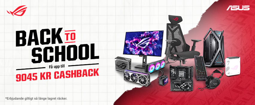 ASUS Back to School Cashback 2026 - Proshop
