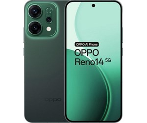 OPPO Reno14 5G 256GB/12GB - Luminous Green | I lager | Billig