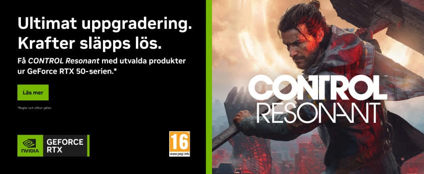 NVIDIA GeForce RTX 50 Series CONTROL Resonant Game Bundle - Proshop