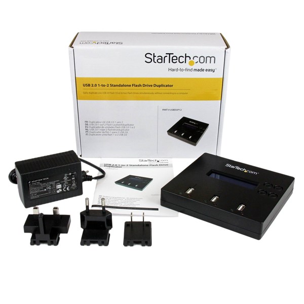StarTech.com 1:2 Standalone USB 2.0 Flash Drive Dupli