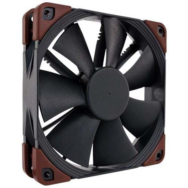 Noctua IndustrialPPC NF-F12 - Chassi fläkt - 120mm - Svart - 43 dBA