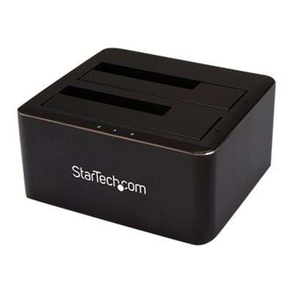 StarTech.com Dual Bay SATA HDD Docking Station for 2.5/3.5" HDDs - USB 3.0