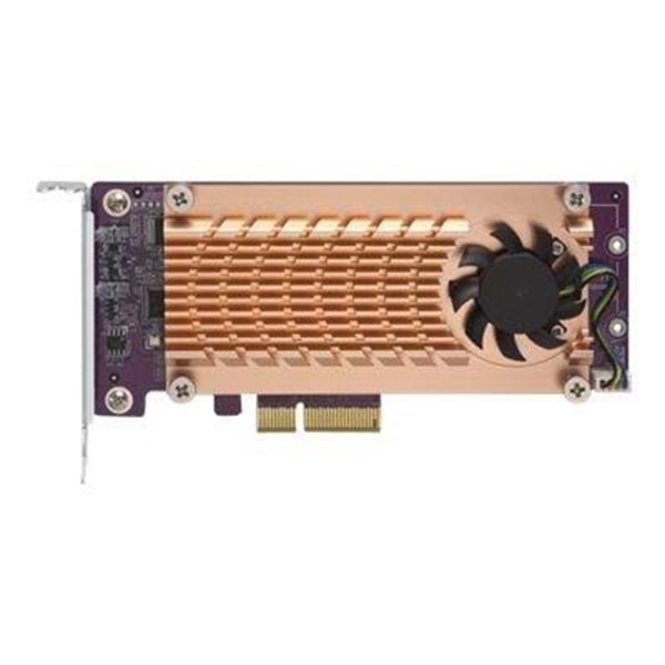 QNAP Dual M.2 22110/2280 SATA SSD expansion card f