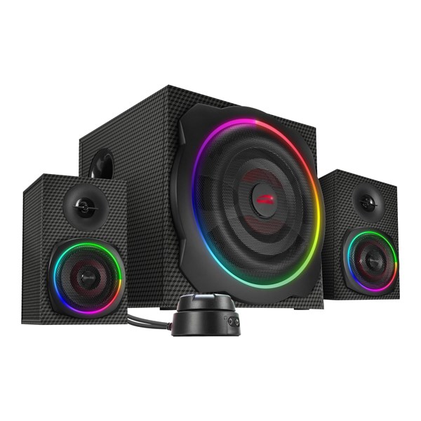 Speed-Link SPEEDLINK GRAVITY CARBON RGB - 2.1-kanals
