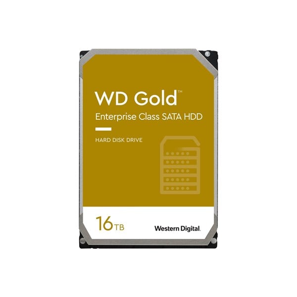 WD Gold - 16TB - Hårddisk - WD161KRYZ - SATA-600 - 3,5"