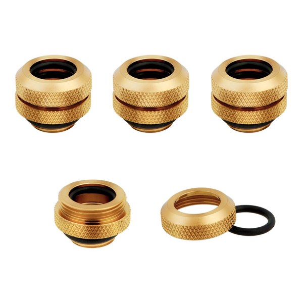 Corsair Hydro X Series XF Hardline Fitting 12MM OD Gold