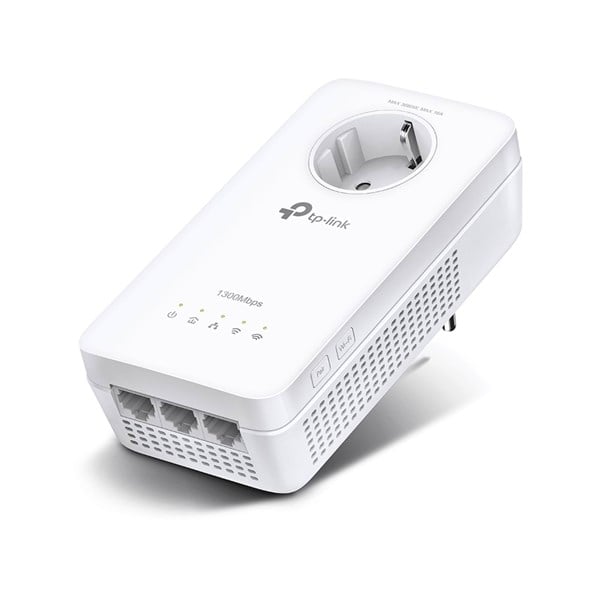 TP-Link TL-WPA8631P AV1300 Gigabit Passthrough Powerline AC Wi-Fi Extender (1-Pack) Homeplug / PowerLine